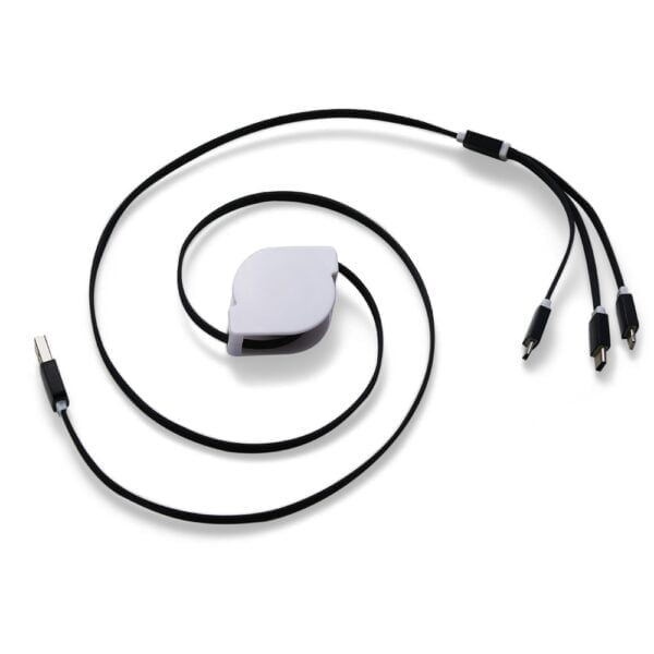 Cabo USB Retrátil Personalizado - Imagem 2
