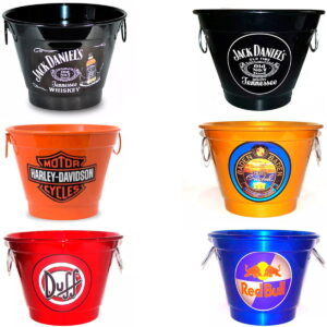 Balde De Gelo Personalizado Em Alumínio