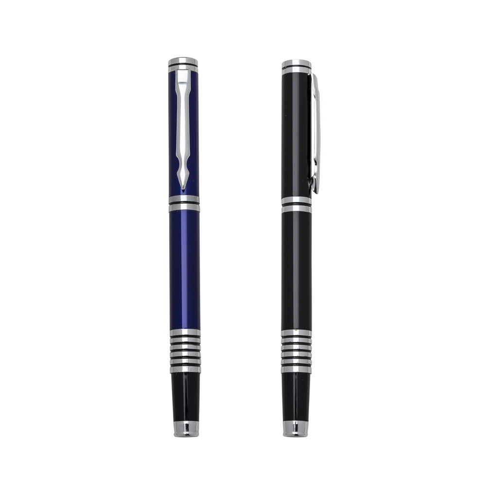 Caneta Escrita Preta Personalizada