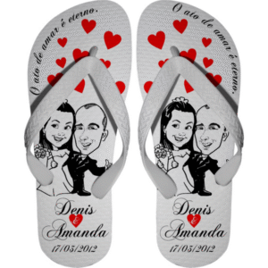 Chinelos Personalizados Sublimação