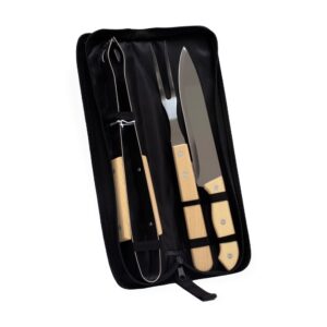 Kit Churrasco Personalizado Com Estojo