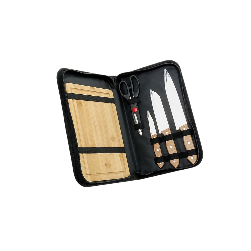 Kit Churrasco Personalizado Na Madeira