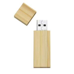 Pen Drives Personalizados Em Bambu