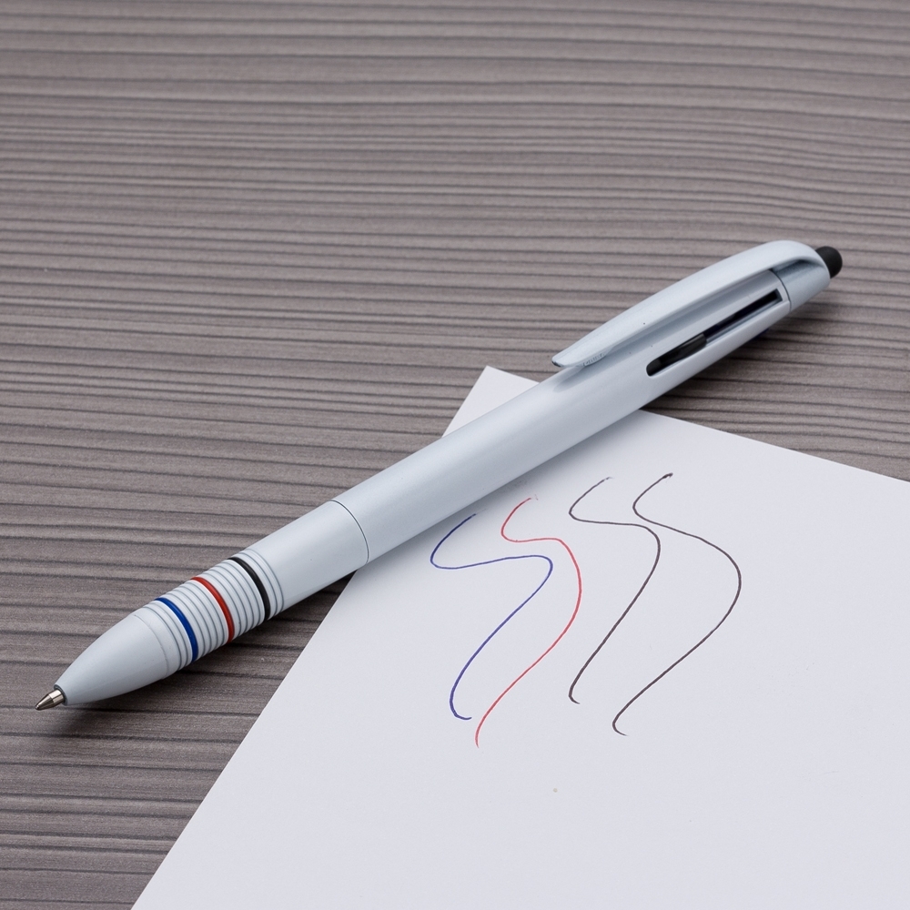 Caneta Plástica Cores Personalizada