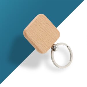 Chaveiro Metal Com Bambu Personalizado